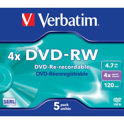 диск DVD-RW Verbatim 43285