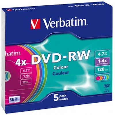 диск DVD-RW Verbatim 43563