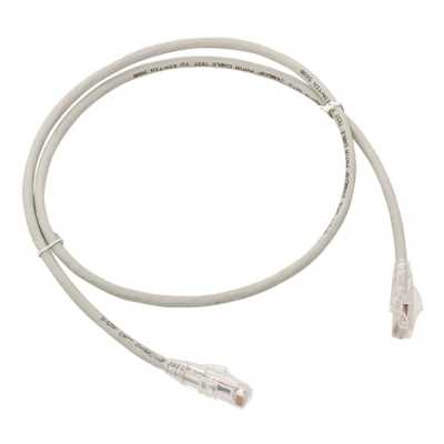 Патч-корд EKF Teracom Pro TRP-6UTP-LSH-1M-GY