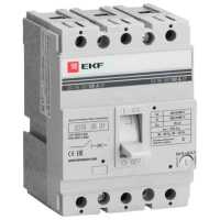 Автоматический выключатель EKF ВА-99/160 3P (термомагнитный) 35kA 100 А mccb99-160-100