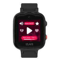 Умные часы Elari KidPhone 4G Bubble Black