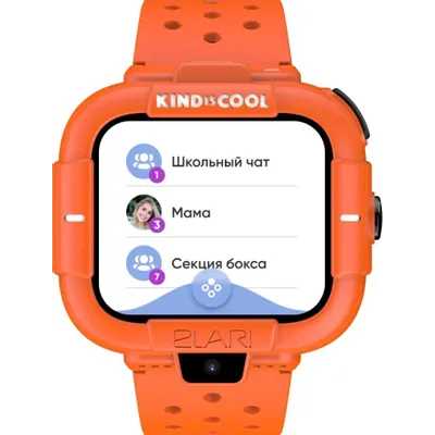 Смарт часы Elari KidPhone Маша и Медведь Orange