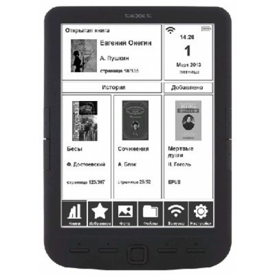 электронная книга Texet TB-138