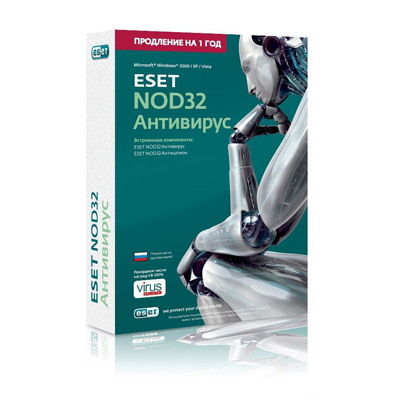 антивирус ESET NOD32 NOD32-ENA-RN-BOX-1-1