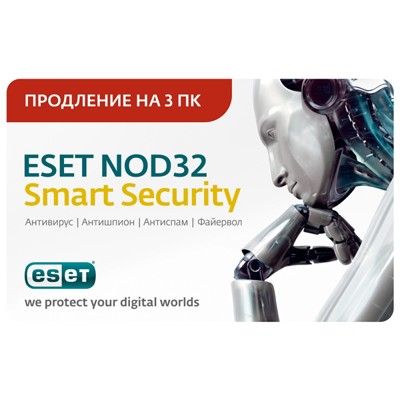 антивирус ESET NOD32 NOD32-ESS-RN-CARD-3-1-1