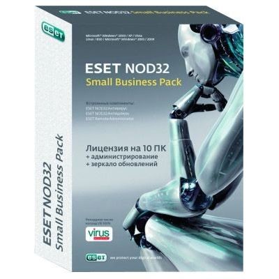 антивирус ESET NOD32 NOD32-SBP-NS-BOX-1-1
