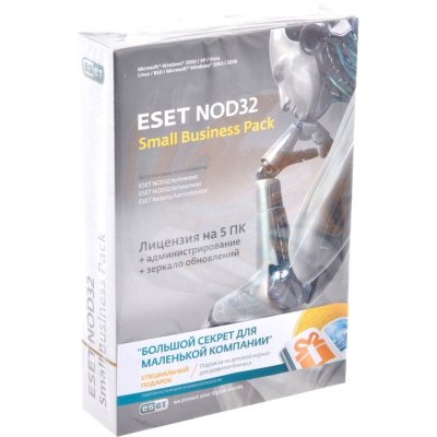 антивирус ESET NOD32 NOD32-SBP-NS-CARD-1-5