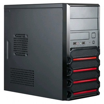 корпус Exegate BA-107 Black без БП