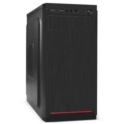 корпус Exegate BAA-114U2-AAA400 Black