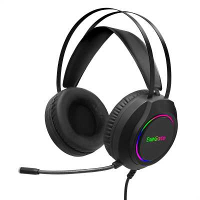 Гарнитура ExeGate Cosmos HS-702GL Black