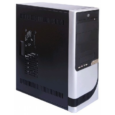 корпус Exegate CP-633 Black-Silver 500W