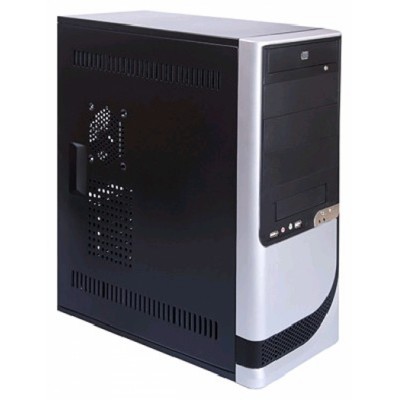 корпус Exegate CP-633 Black-Silver без БП