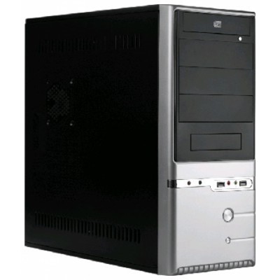корпус Exegate CP-8126 Black-Silver без БП