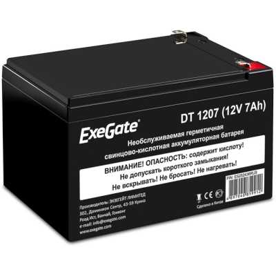батарея для UPS Exegate DT 1207