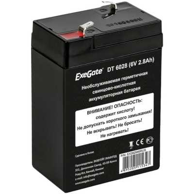 батарея для UPS Exegate DT 6028