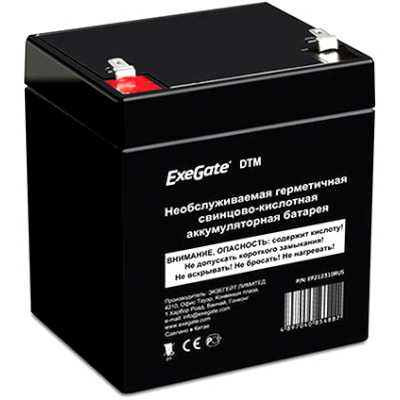 батарея для UPS Exegate DTM 1226