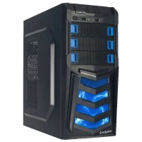 Корпус Exegate EVO-7206 Black без БП