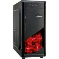 Корпус Exegate EVO-8207 Black-Red Light 700W