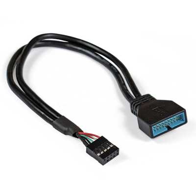 Кабель-переходник ExeGate EX-CC-U3U2-0.3 EX284940RUS