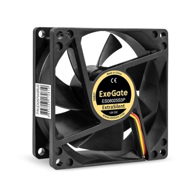Кулер ExeGate ExtraSilent ES08025S3P EX297043RUS