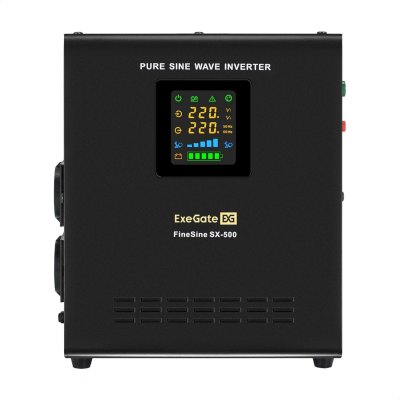 ИБП Exegate FineSine SX-500.LCD.AVR.2SH