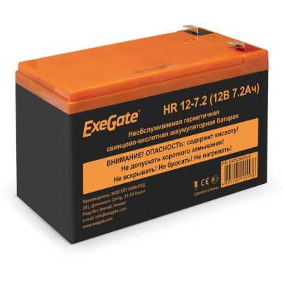 батарея для UPS Exegate HR 12-7.2