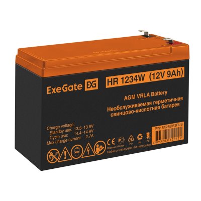 батарея для UPS Exegate HR1234W