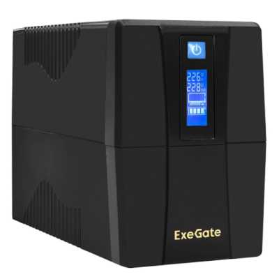 ИБП Exegate Power Smart ULB-650.LCD.AVR.2SH