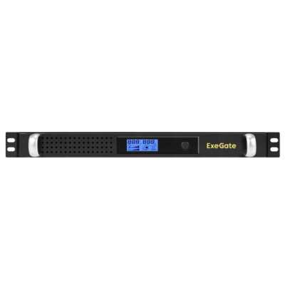 ИБП ExeGate ServerRM UNL-1200.LCD.AVR.8C13.RJ.USB.1U