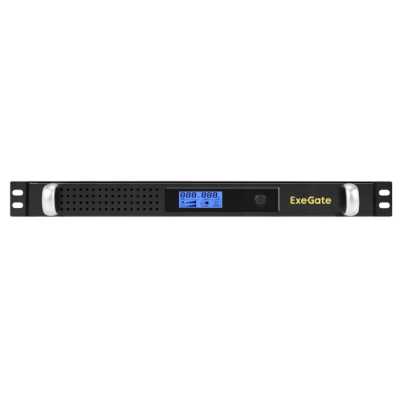ИБП Exegate ServerRM UNL-650.LCD.AVR.4C13.RJ.USB.1U