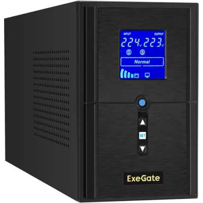 ИБП Exegate SineTower SZ-1500.LCD.AVR.2SH.1C13.USB
