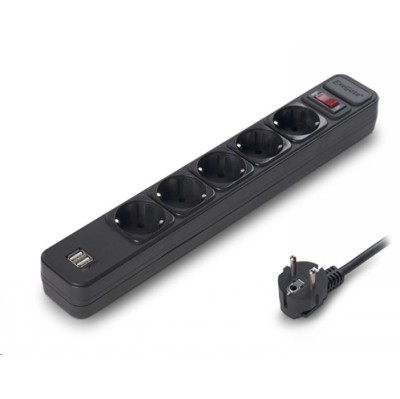 сетевой фильтр Exegate SP-5-USB-1.8B