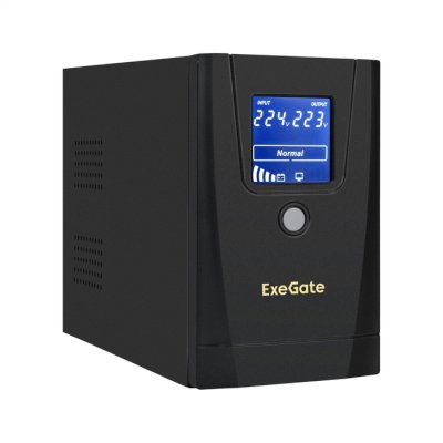 ибп Exegate SpecialPro Smart LLB-1000.LCD.AVR.1SH.2C13