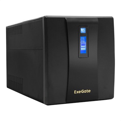 ИБП Exegate SpecialPro Smart LLB-1600.LCD.AVR.EURO.RJ.USB