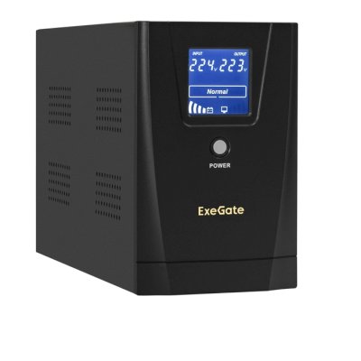 ИБП Exegate SpecialPro Smart LLB-2200.LCD.AVR.1SH.2C13.RJ.USB