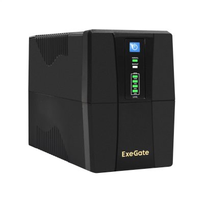 ИБП Exegate SpecialPro UNB-600.LED.AVR.2SH.RJ.USB