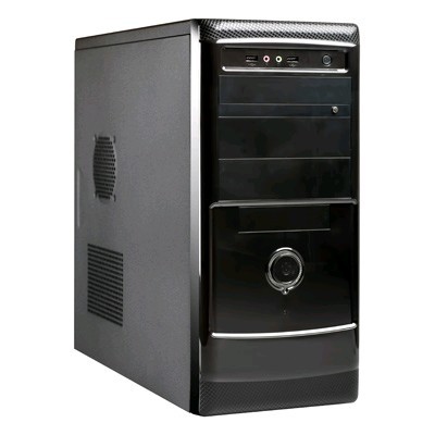 корпус Exegate TP-206 Black-Silver без БП