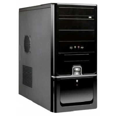 корпус Exegate TP-302 Black-Silver 400W