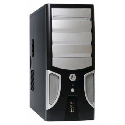 корпус Exegate WT-701 Black-Silver без БП