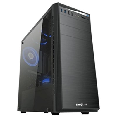 корпус Exegate XP-330U Black 350W