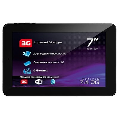 планшет Explay ActiveD 7.4 3G Black