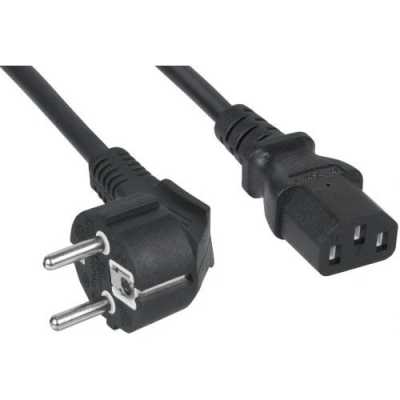 Кабель питания Filum FL-PC-SH90/C13-C2-1.8-BK