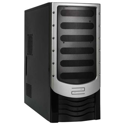 корпус Foxconn TSAA-142A Black-Silver 500W