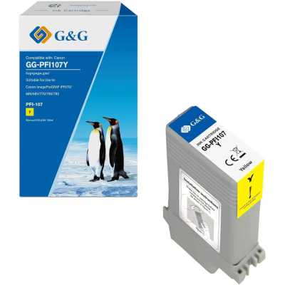 Картридж G&G GG-PFI107Y
