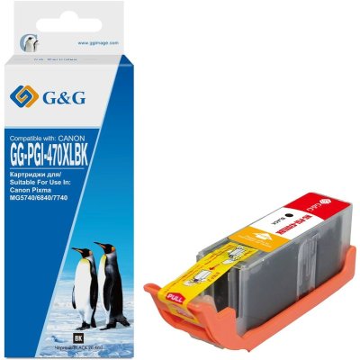 Картридж G&G GG-PGI-470XLBK
