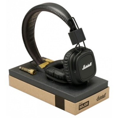гарнитура Marshall Major Black mrshlmajorblk