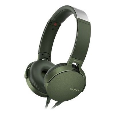 гарнитура Sony MDR-XB550AP Green