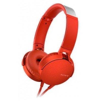 гарнитура Sony MDR-XB550AP Red