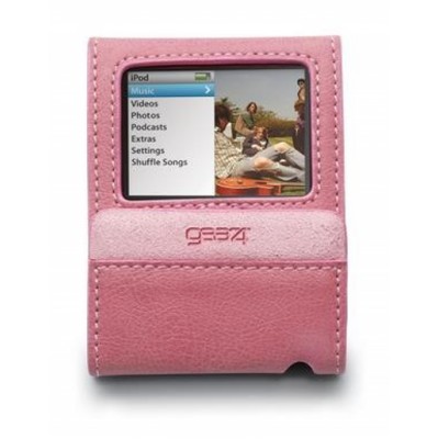 чехол для MP3 плеера Gear4 LeatherJacket Flip Pink