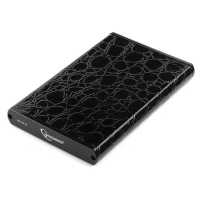 Контейнер для жесткого диска Gembird EE2-U2S-70L Black